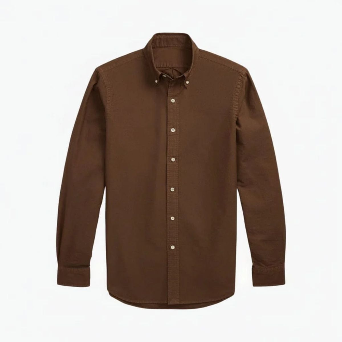 Slim Fit Garment-Dyed Oxford Shirt