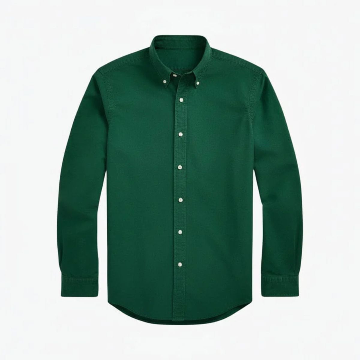 Slim Fit Garment-Dyed Oxford Shirt