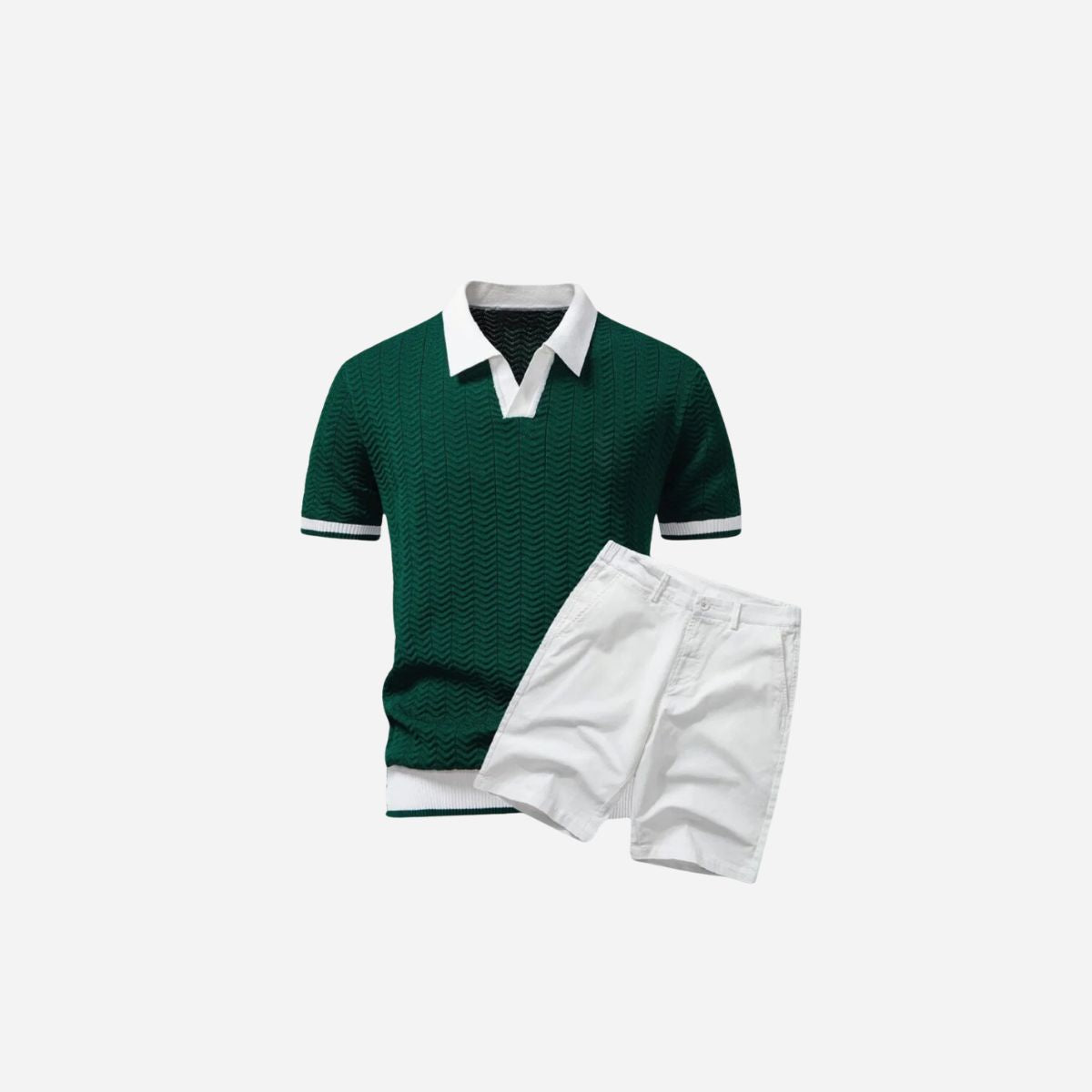 Old Money Polo Shirt + Shorts Set