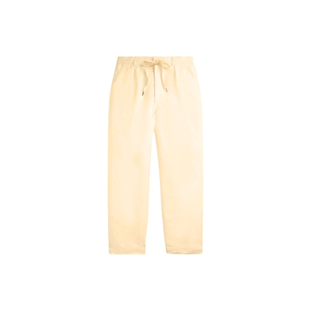 Lateef Relaxed Fit Pleated Linen Pant