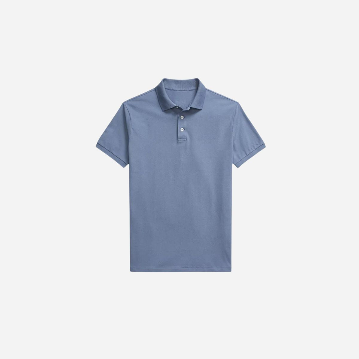 Custom Slim Fit Stretch Mesh Polo Shirt