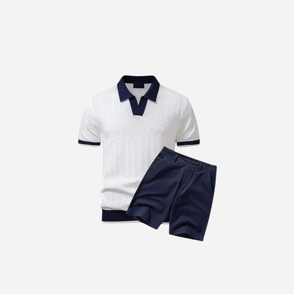 Old Money Polo Shirt + Shorts Set