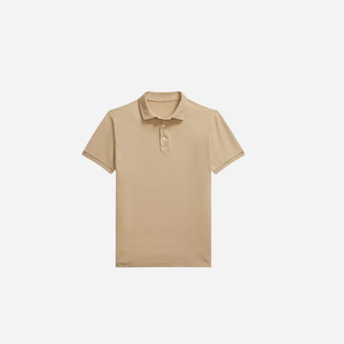 Custom Slim Fit Stretch Mesh Polo Shirt