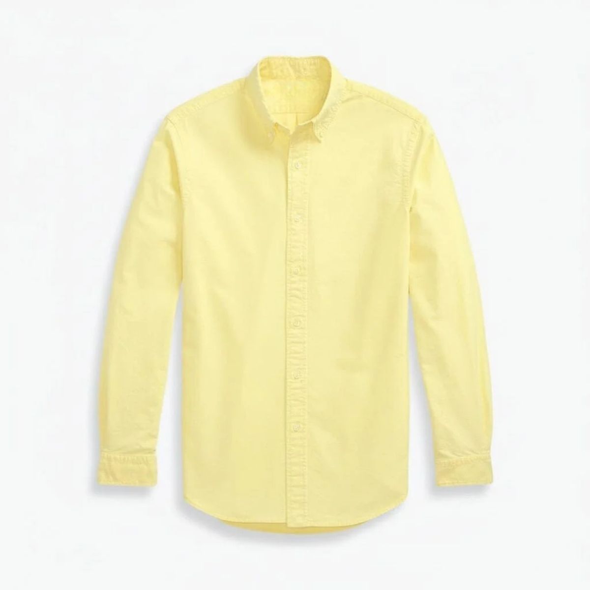 Slim Fit Garment-Dyed Oxford Shirt