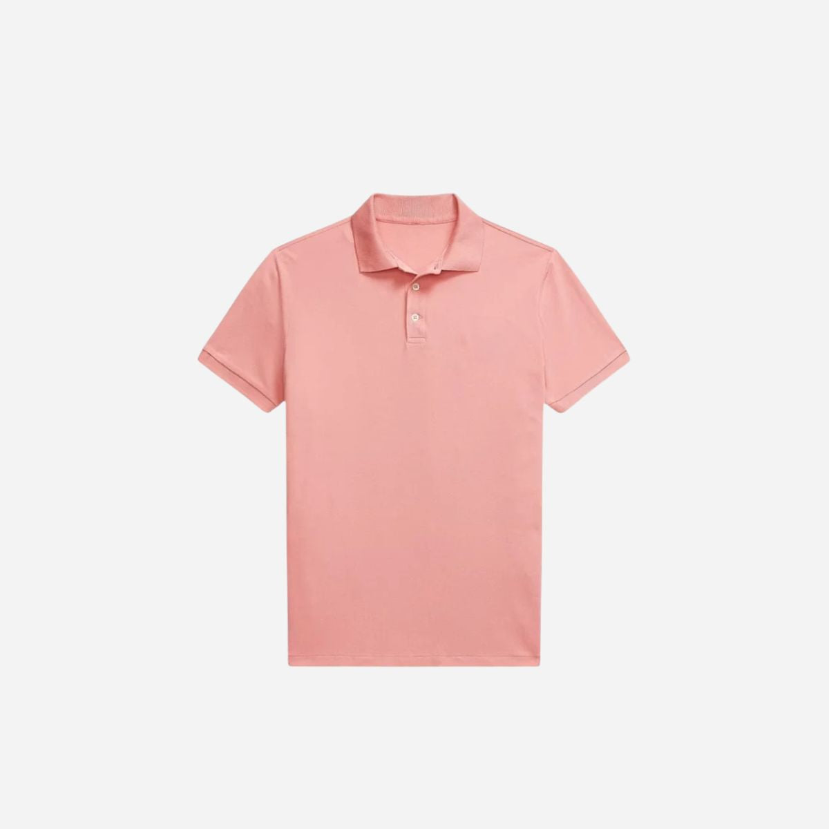 Custom Slim Fit Stretch Mesh Polo Shirt