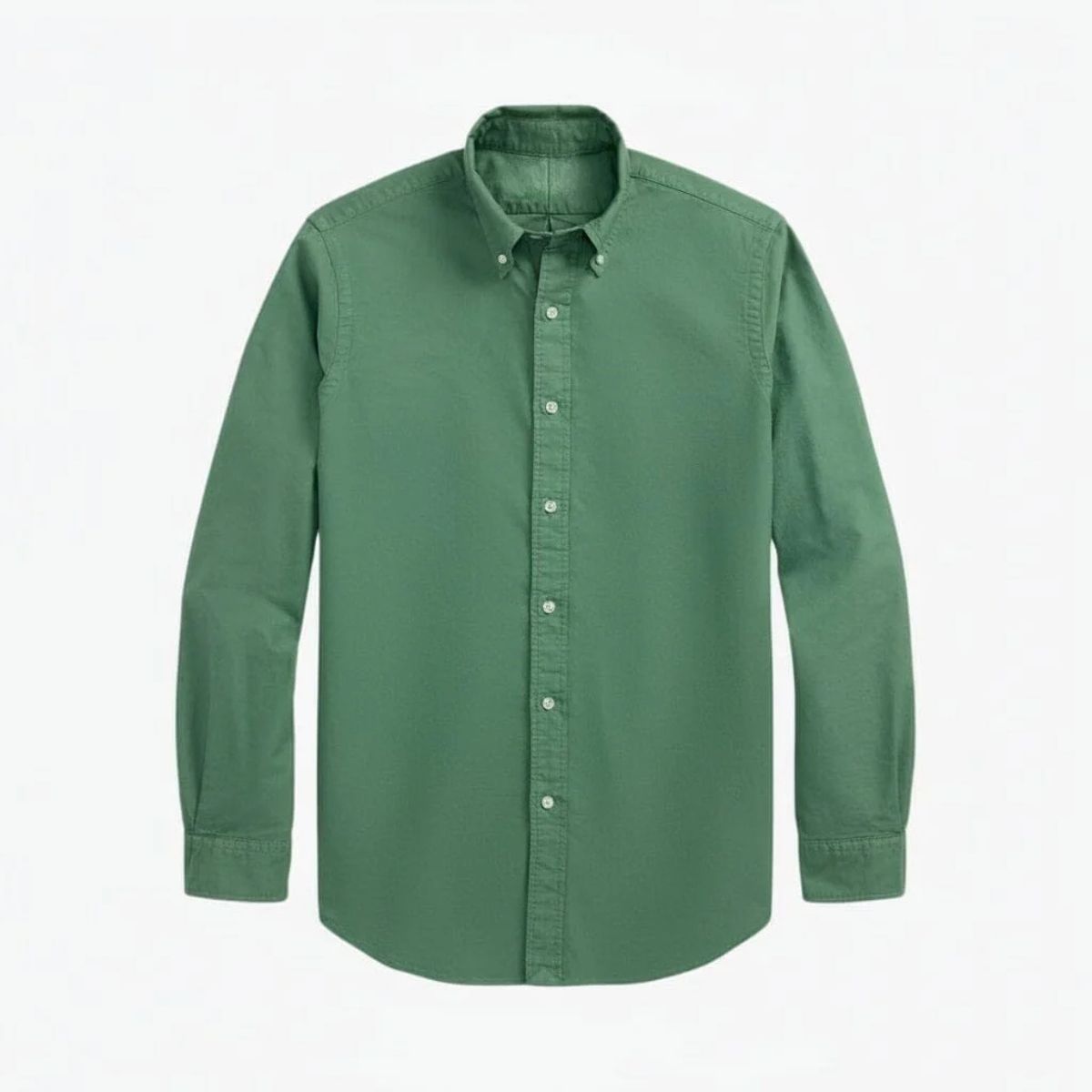 Slim Fit Garment-Dyed Oxford Shirt