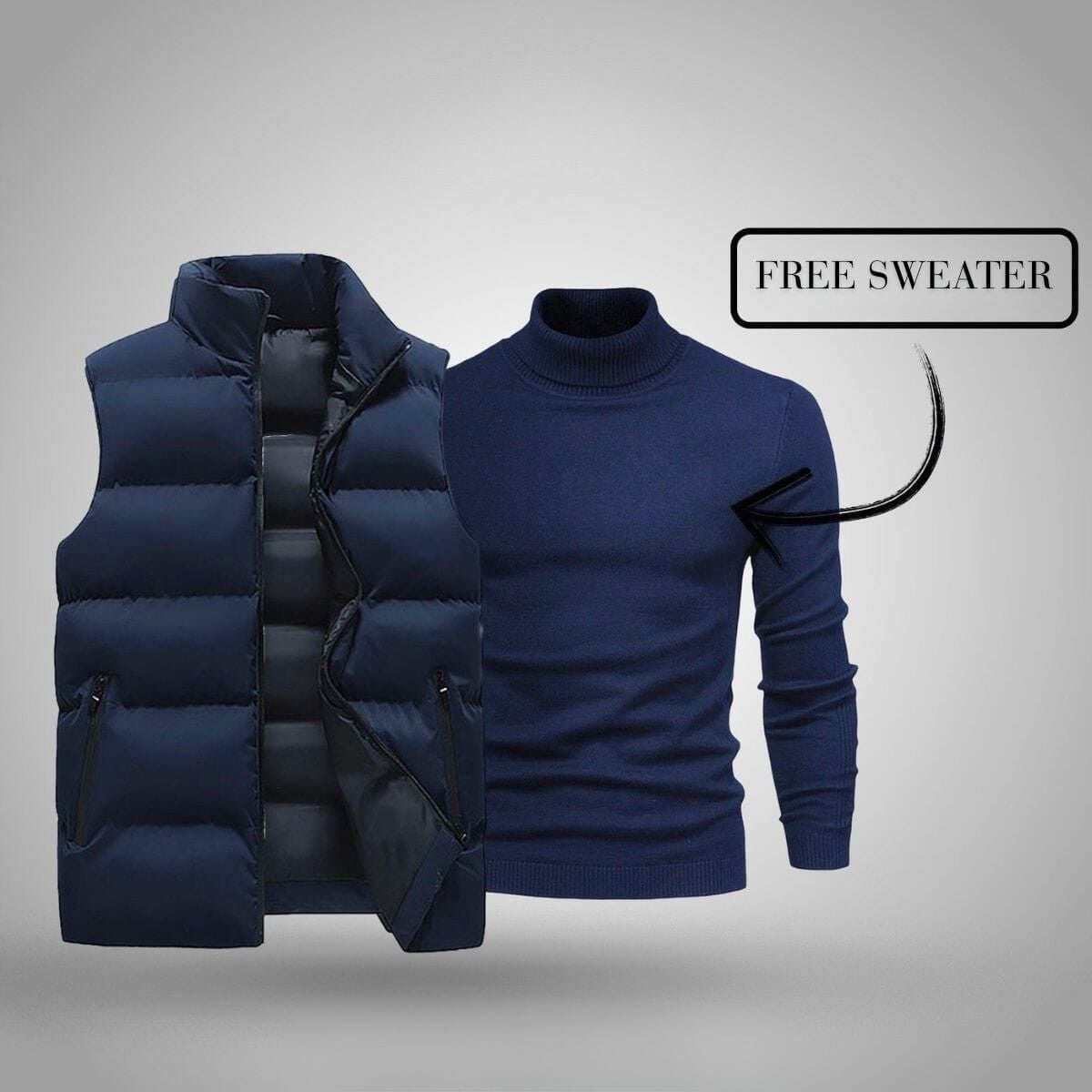 Vest + Exclusive Free Sweater (CLEARANCE)